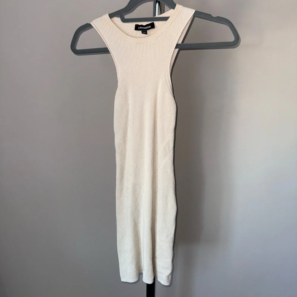 Racerback Ribbed Dress - Picture 2 of 5
